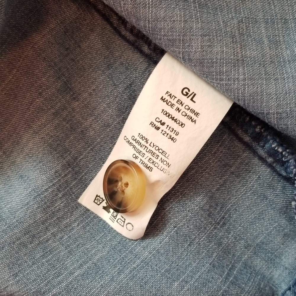 Dynamite denim buttom down - Picture 8 of 8